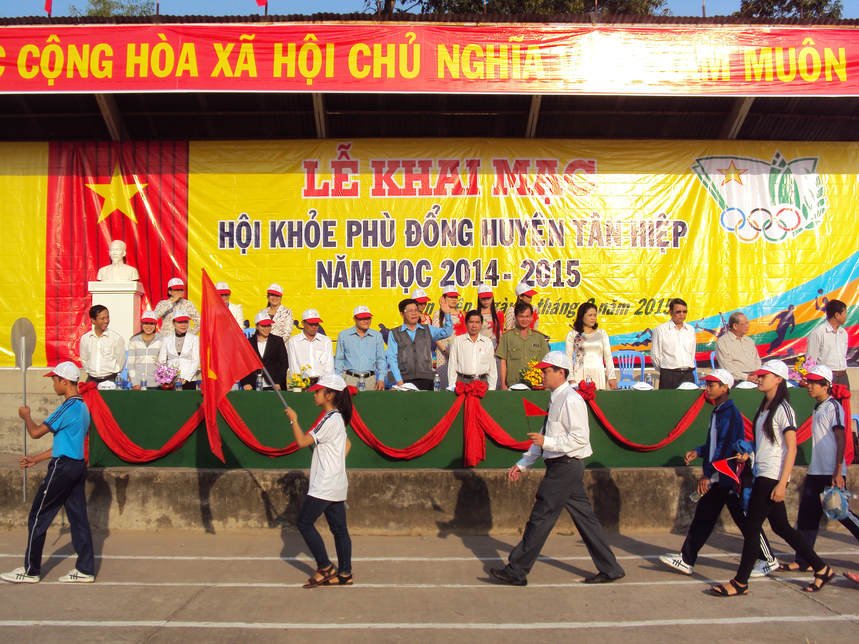 Hình ảnh hoạt động trong HKPĐ 13Win15 không bị chặn năm học 2014-2015